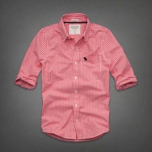 Abercrombie button down check shirt